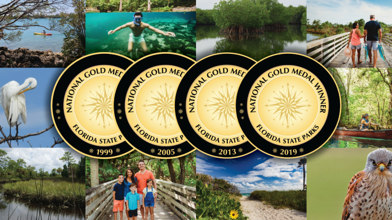National Gold Medal Winner - Florida State Parks