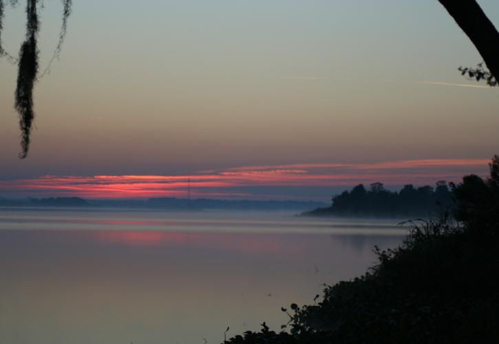 Sunrise at Lake Manatee