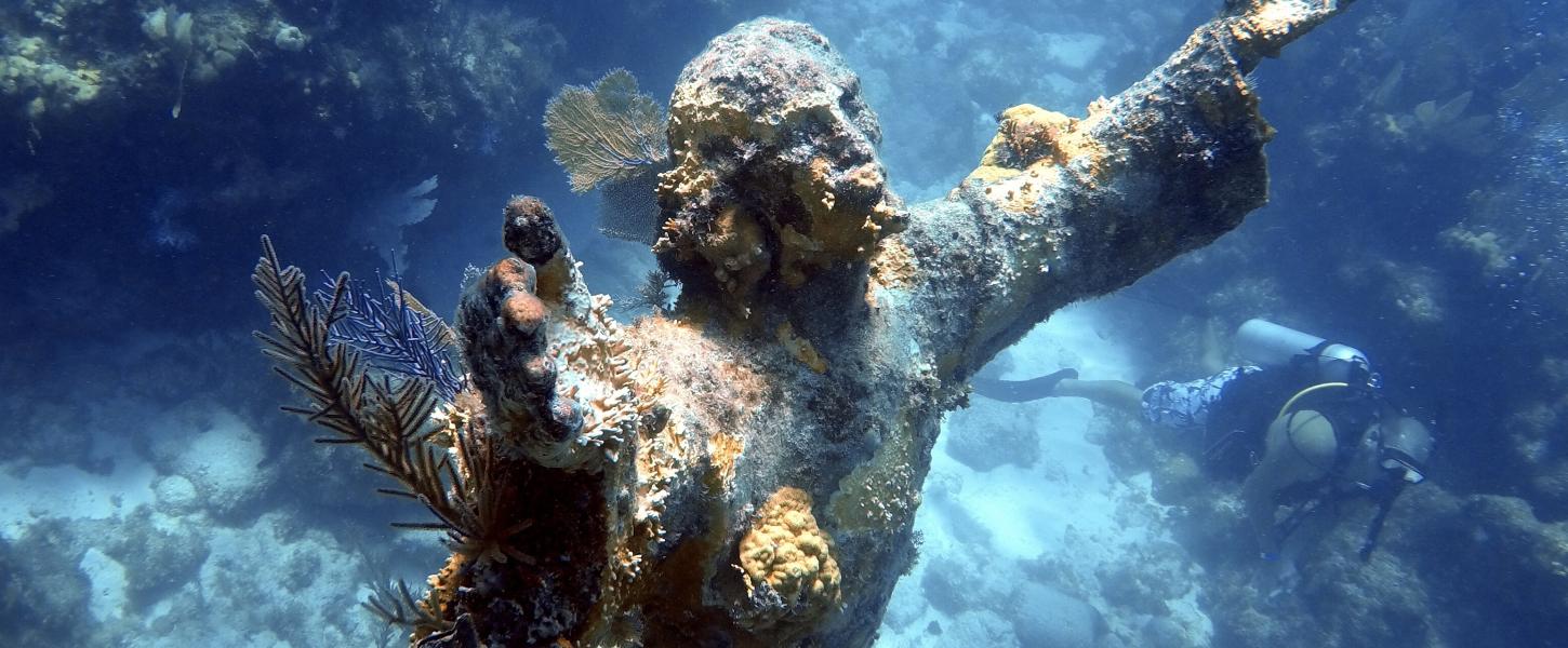 Underwater Statue