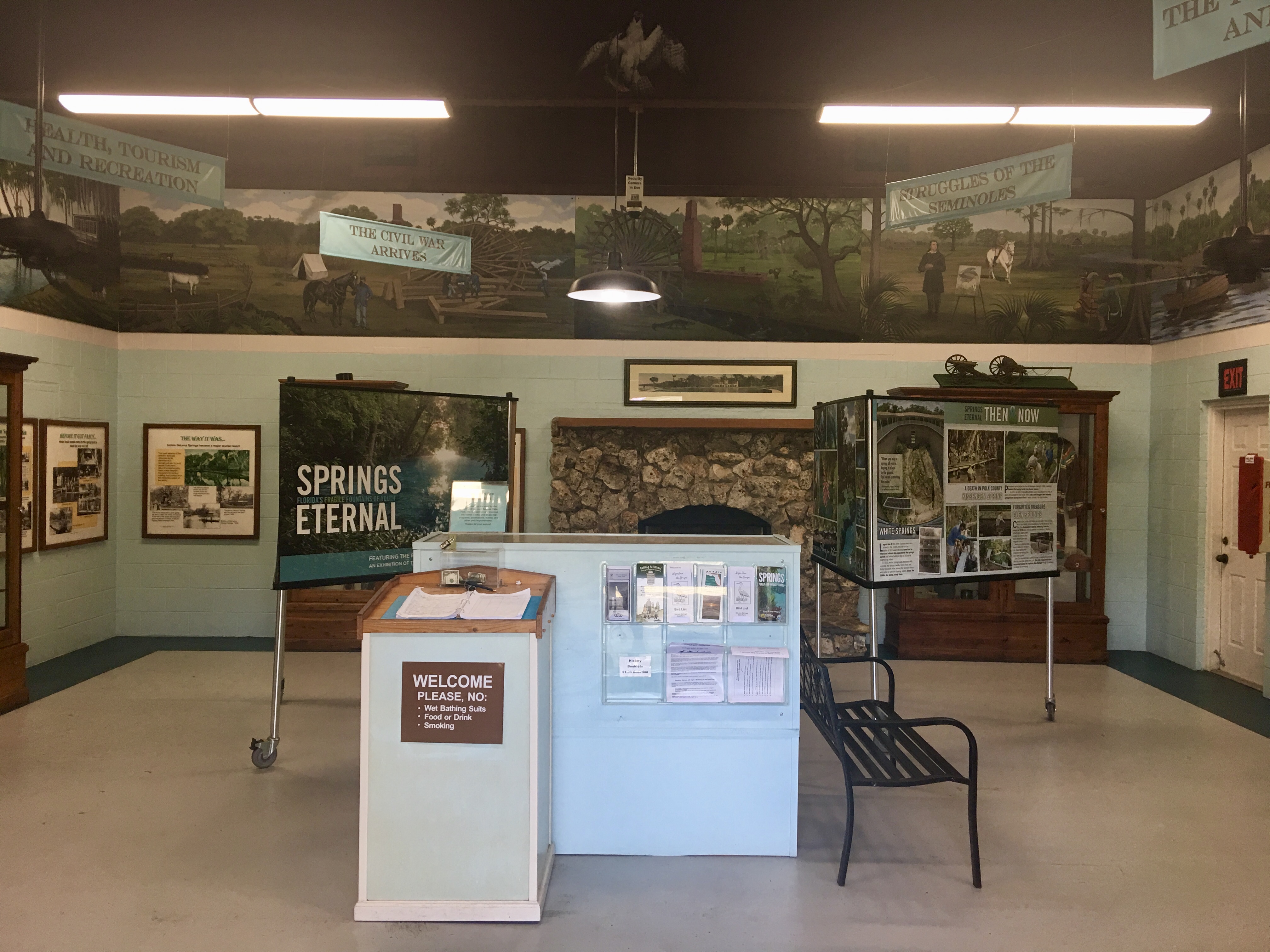 Visitor Center at De Leon Springs