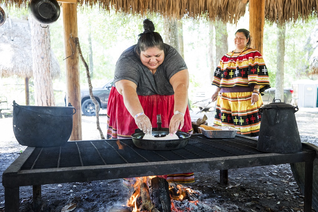 Seminole Camp Florida Folk Festival