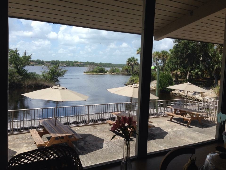 View of the river from the Tomoka Outpost 