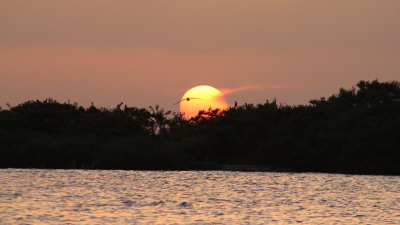 Indian River Lagoon during sunset