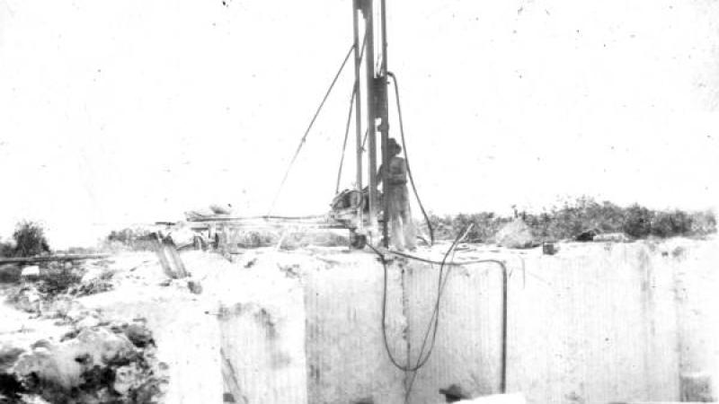 Drilling at Windley Key