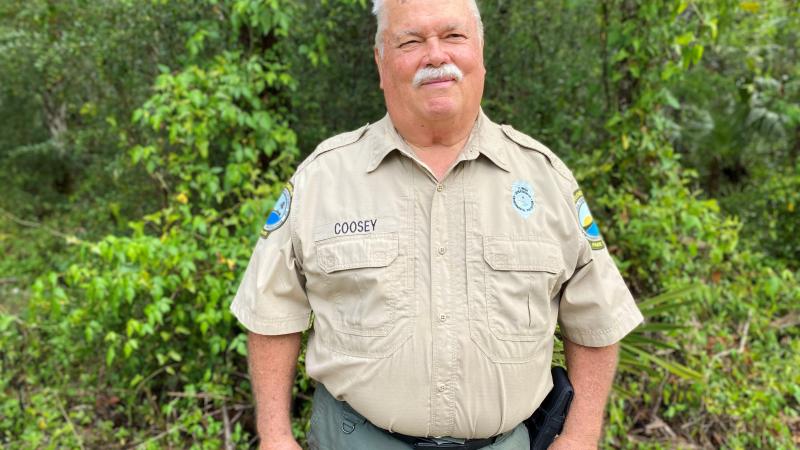 An image of Rick Coosey at Homosassa Springs State Park. 