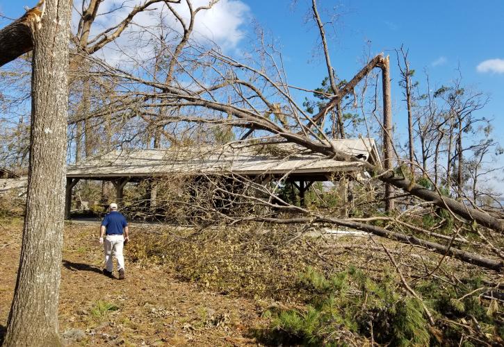 Three Rivers Hurricane Damage Pavillion