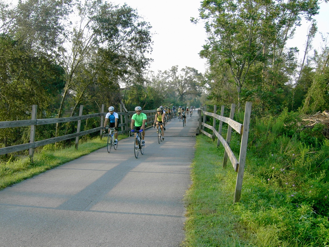 Bicycling at Blackwater State Trail