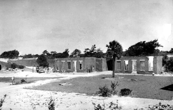 Restoration of Fort Clinch by CCC, circa 1940s