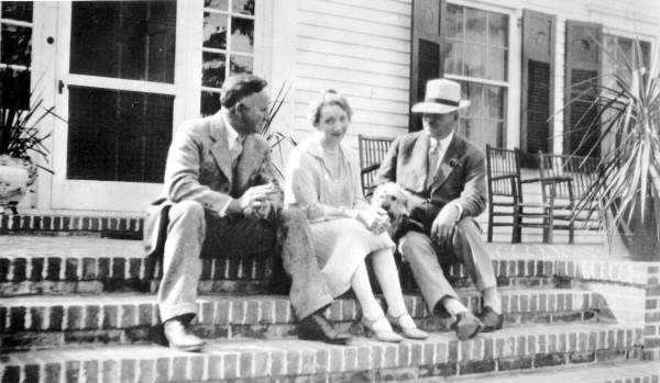 Alfred B. Maclay, Louise Maclay, and Dandy Dinmont
