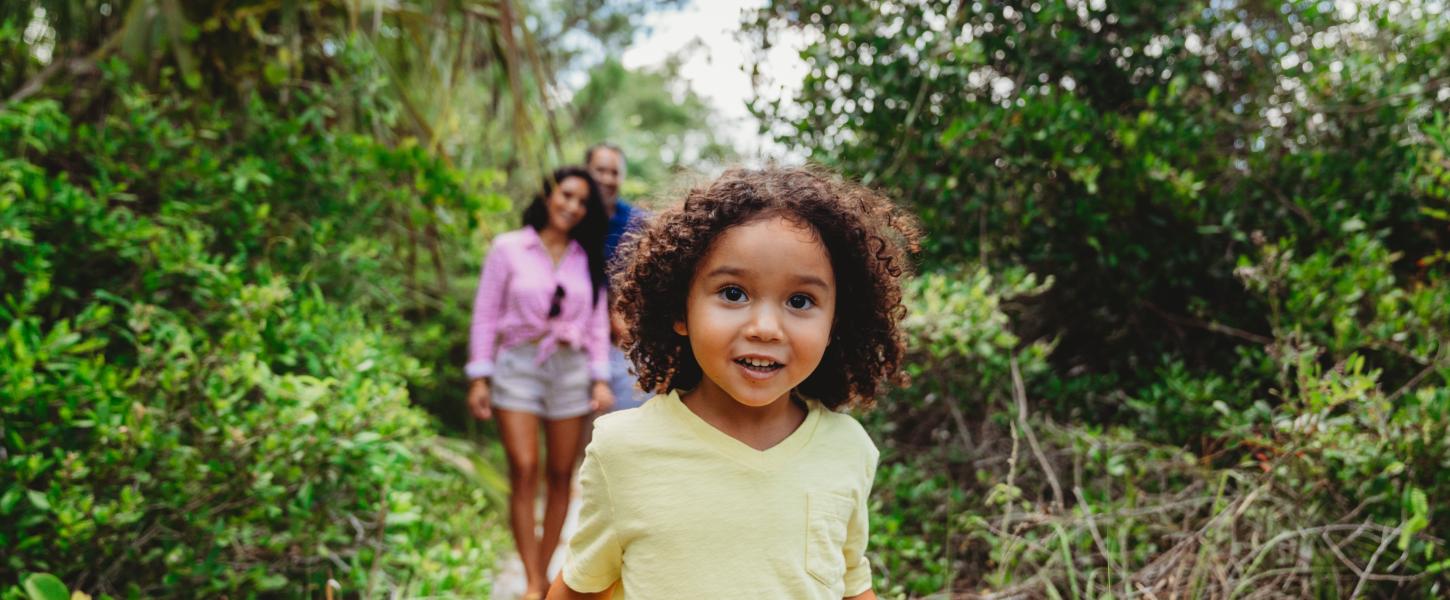 Family Hiking at JD