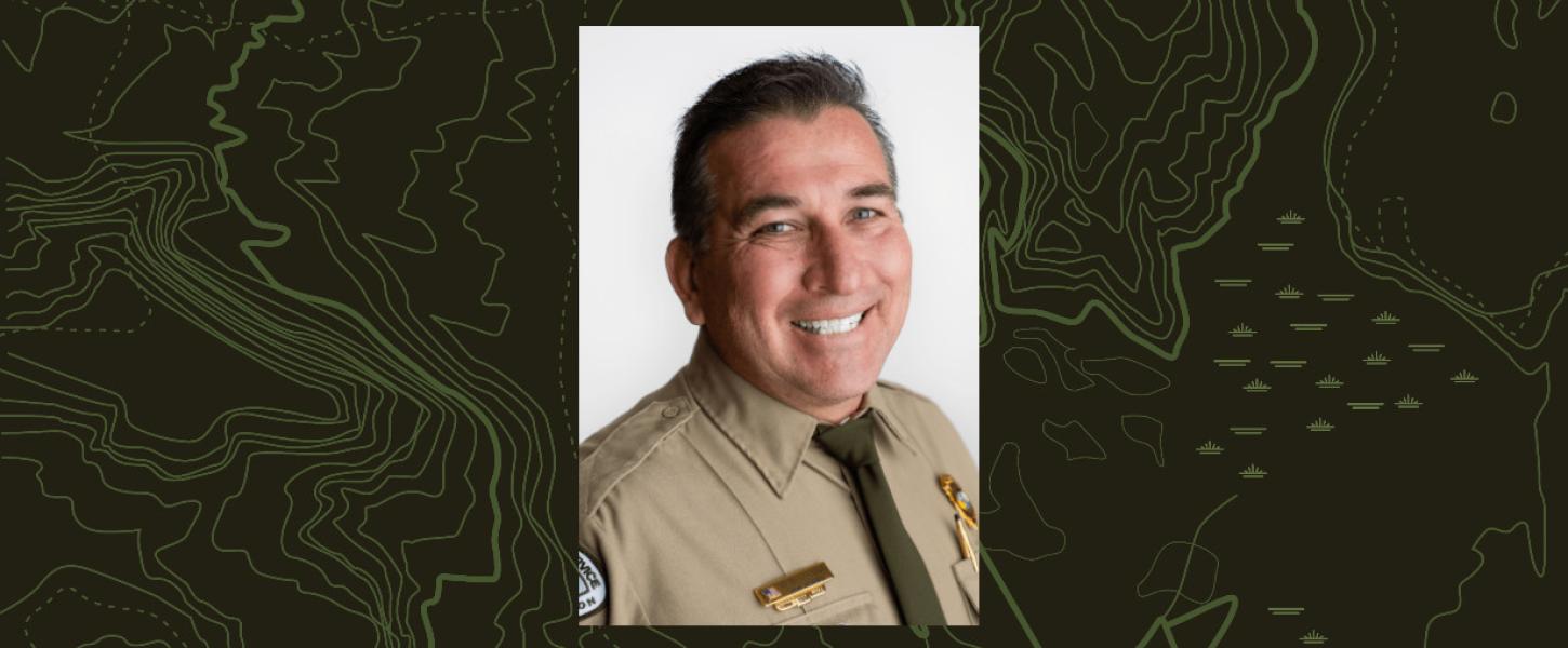 Rene Acuna portrait in uniform.