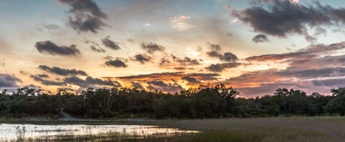 Sunset at Catfish Creek