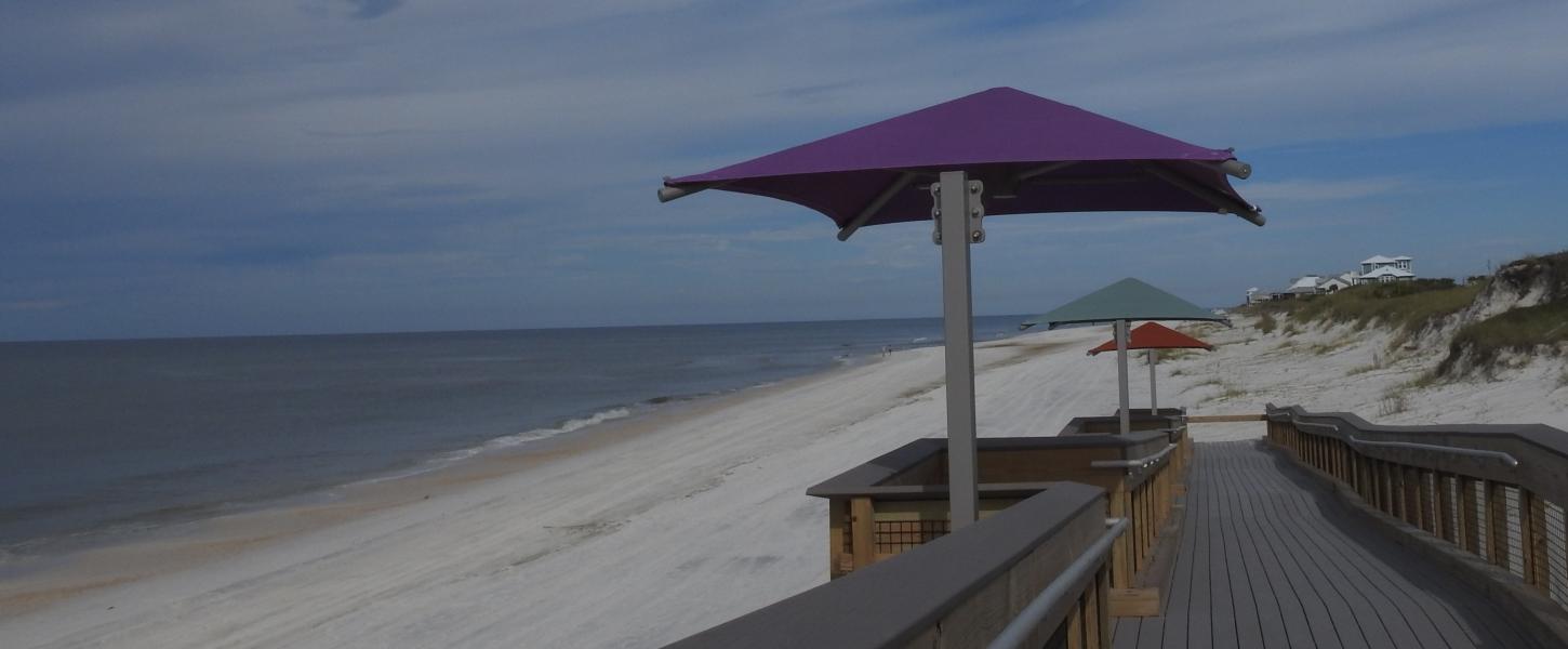 The beach at William J. "Billie Joe" Rish Recreation Area.