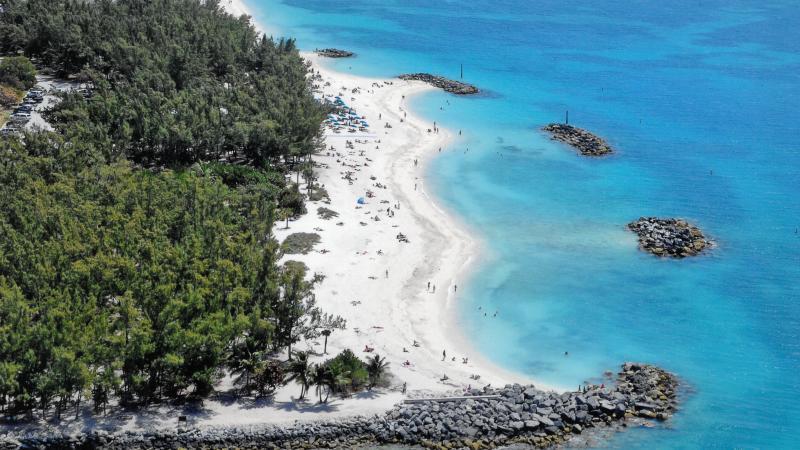 Fort Zachary Taylor Historic State Park, View of coastline