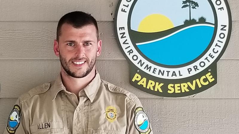 Park Manager, Dustin Allen Alafia River State Park
