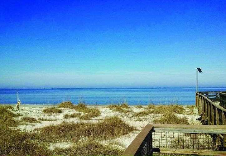 Beach View From Fort