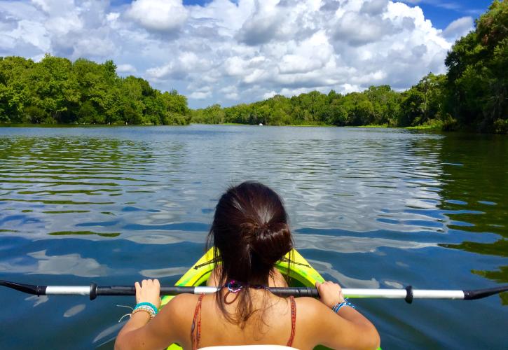 Kayaking at De Leon