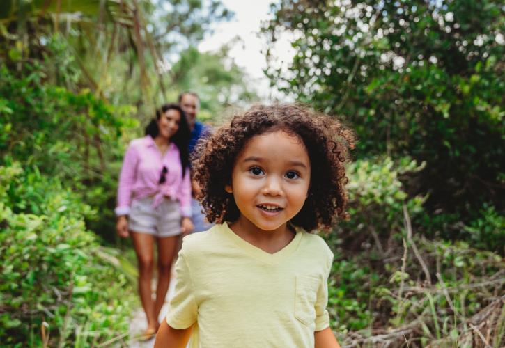 Family Hiking at JD