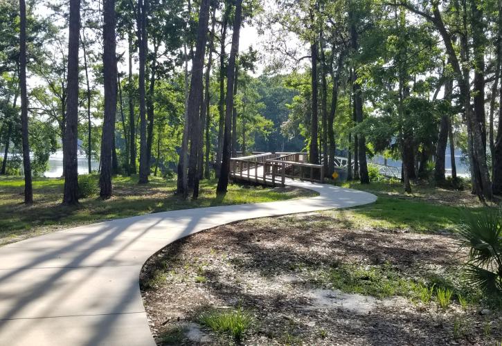 Trail at Dunns Creek State Park