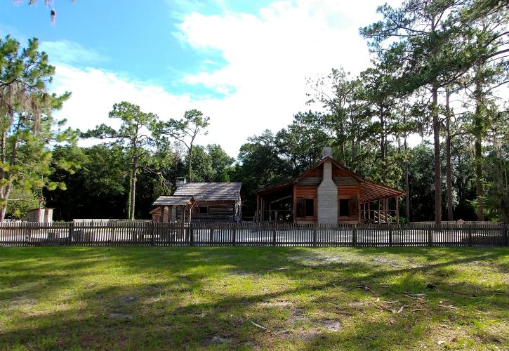 Homestead Yard at Forest Capital Museum State Park