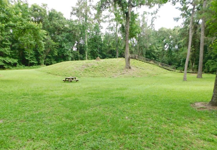 Small Mound at Lake Jackson Mounds Archaeological State Park