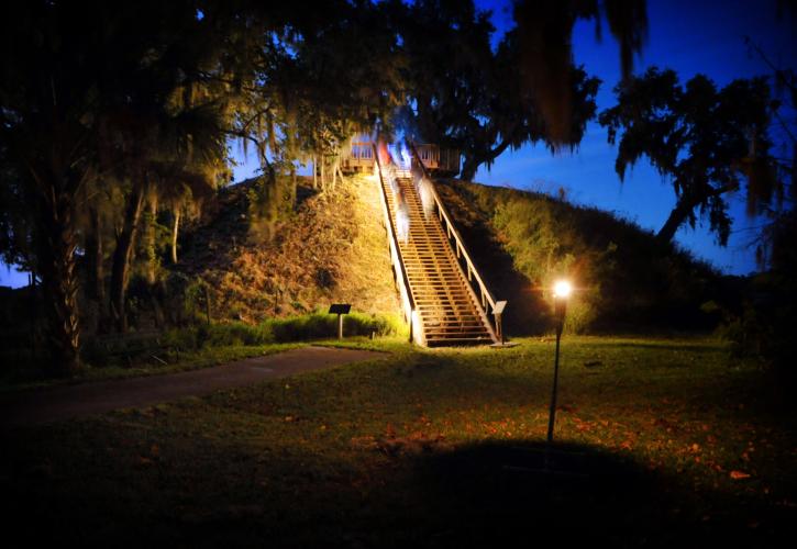 Temple Mound at Crystal River Archaeological State Park