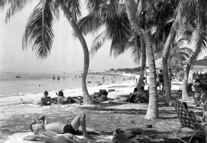 The beach at Bahia Honda is 1965.