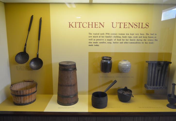 Kitchen Display at Constitution Convention Museum