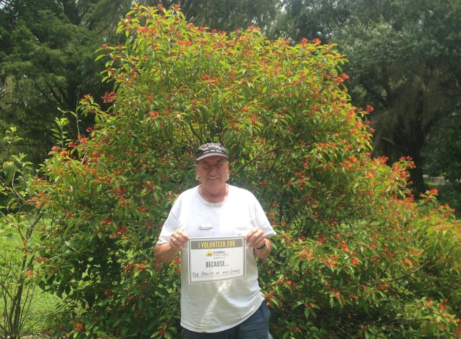 Silver Springs Volunteer Gary Morgan