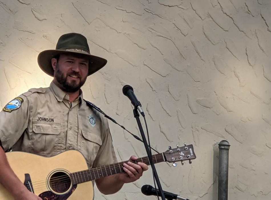 Park Ranger Colin Johnson.