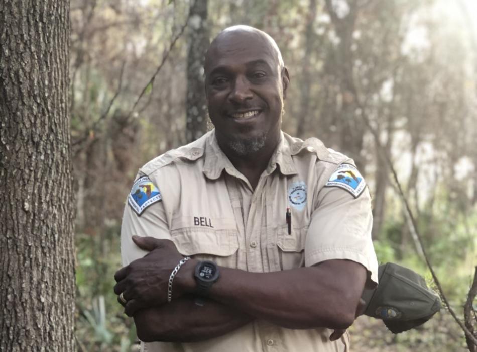 Park Ranger Ernest Bell.