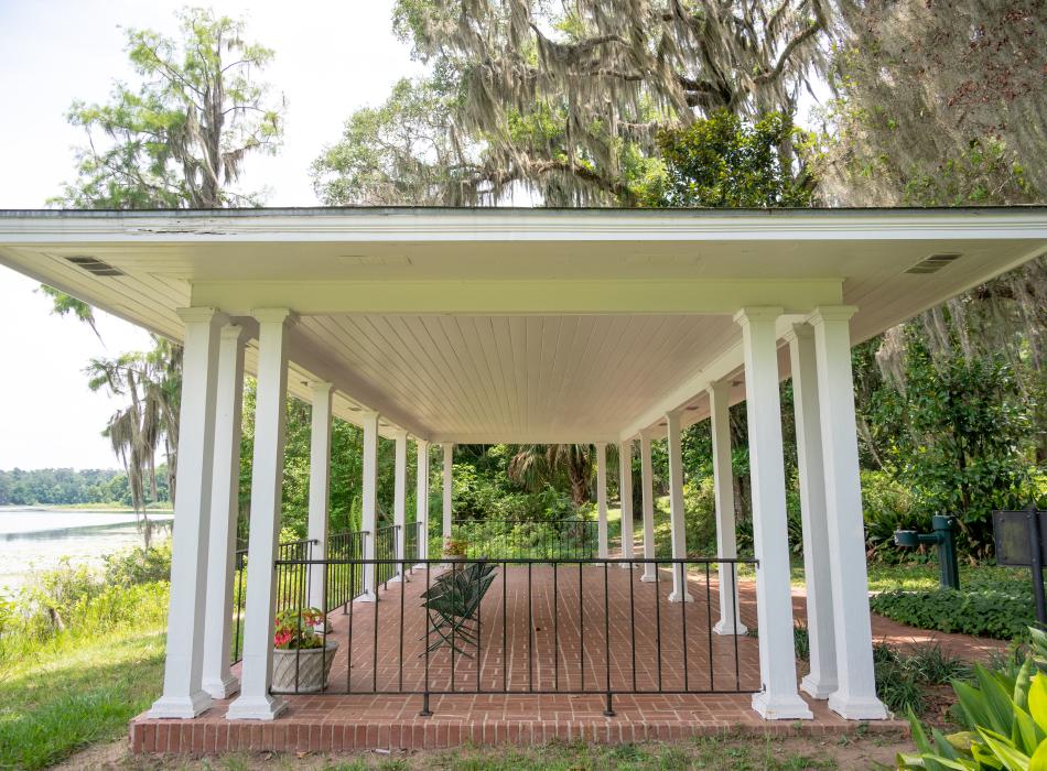 Lakeside pavilion